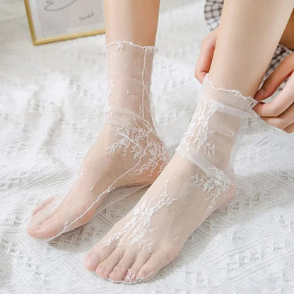 Lace Sheer Socks